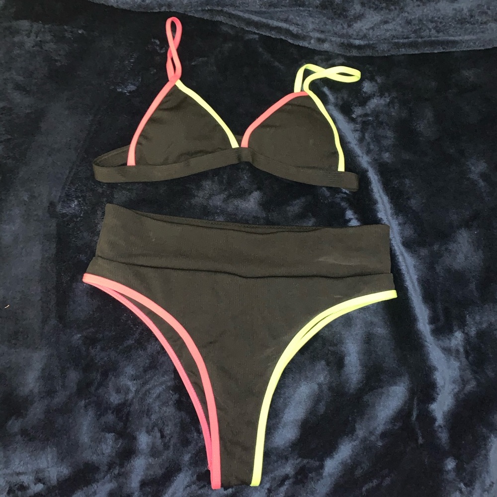 black bikini